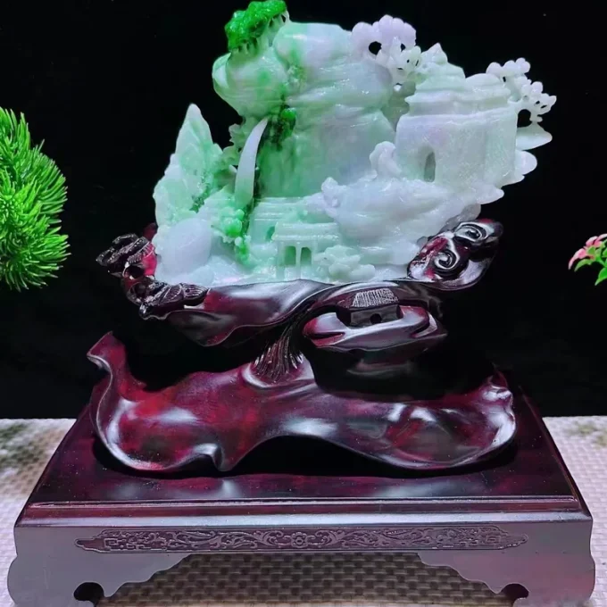 精品擺件山水－圖片 1