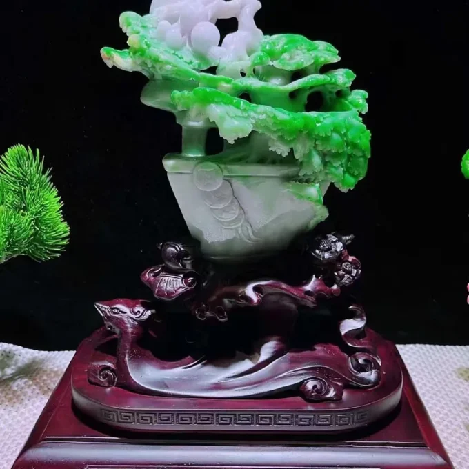 精品擺件花開富貴－圖片 1
