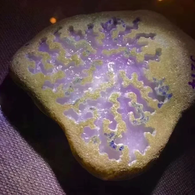 後江冰紫大掛件料－圖片 1